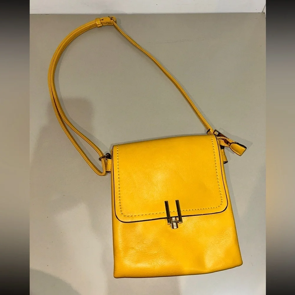 Yellow Crossbody Bag